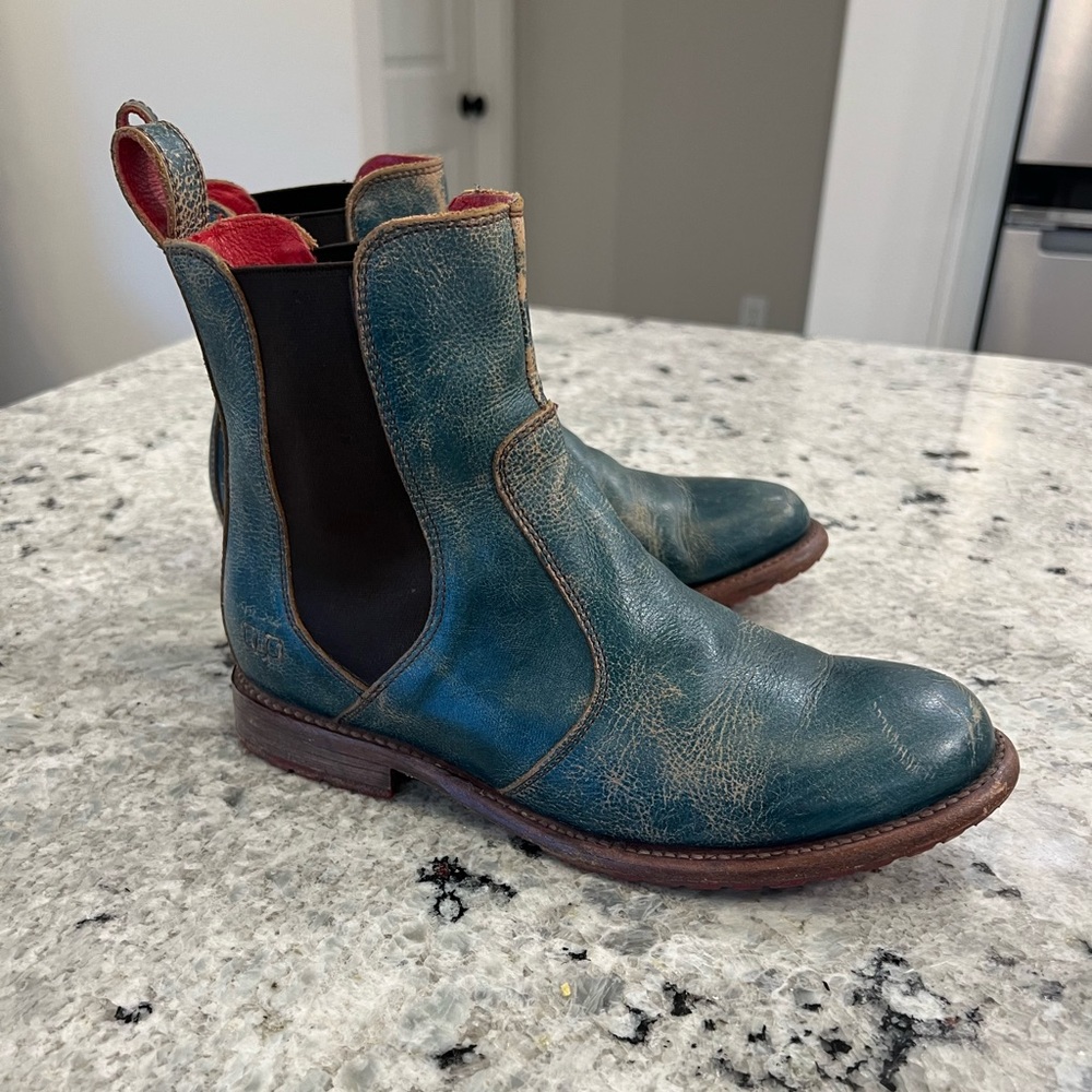 Bedstu Nandi Dark Teal Lux Boots